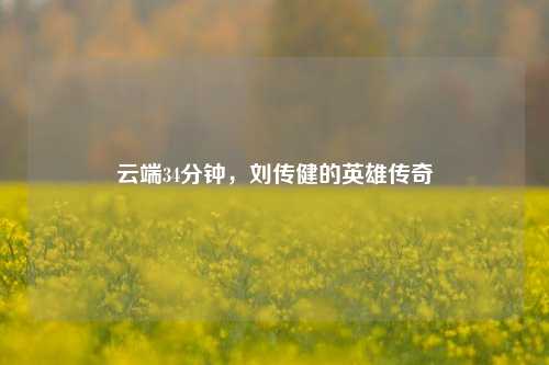 云端34分钟,刘传健的英雄传奇