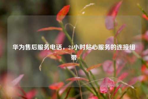 华为售后服务 ,24小时贴心服务的连接纽带